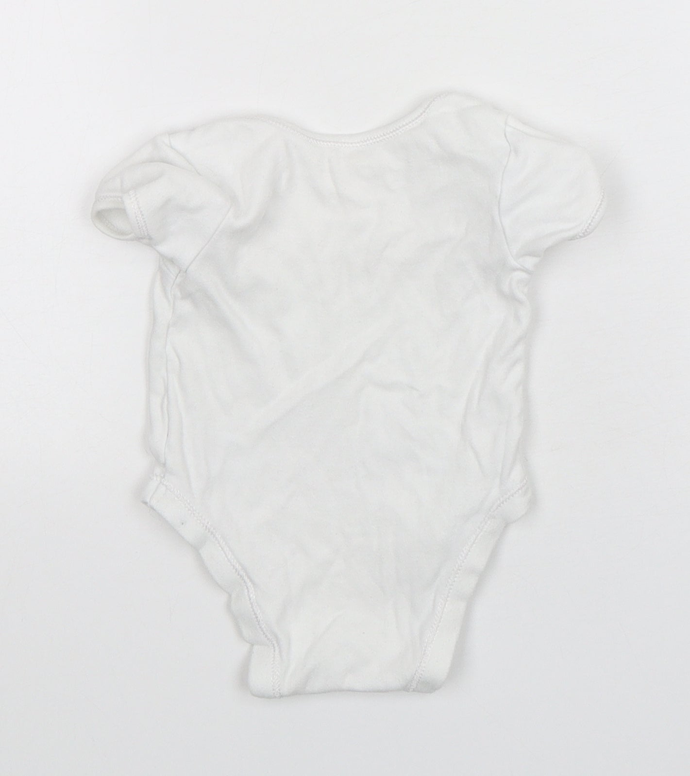 George Baby White  Cotton Leotard One-Piece Size 3-6 Months