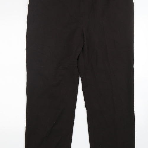 Annabelle  Womens Brown  Polyester Trousers  Size 18 L29 in Regular