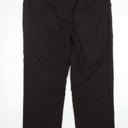 Annabelle  Womens Brown  Polyester Trousers  Size 18 L29 in Regular