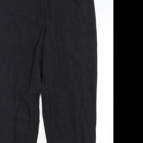 L.O.G.G Womens Grey  Polyester Trousers  Size 16 L30 in Regular Zip