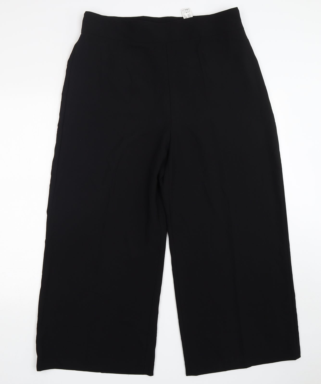 Zara Womens Black  Polyester Trousers  Size 2XL L26 in Regular