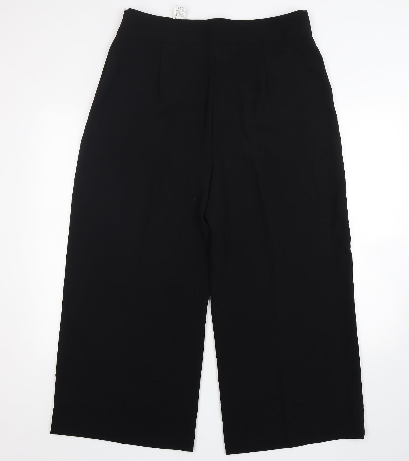 Zara Womens Black  Polyester Trousers  Size 2XL L26 in Regular