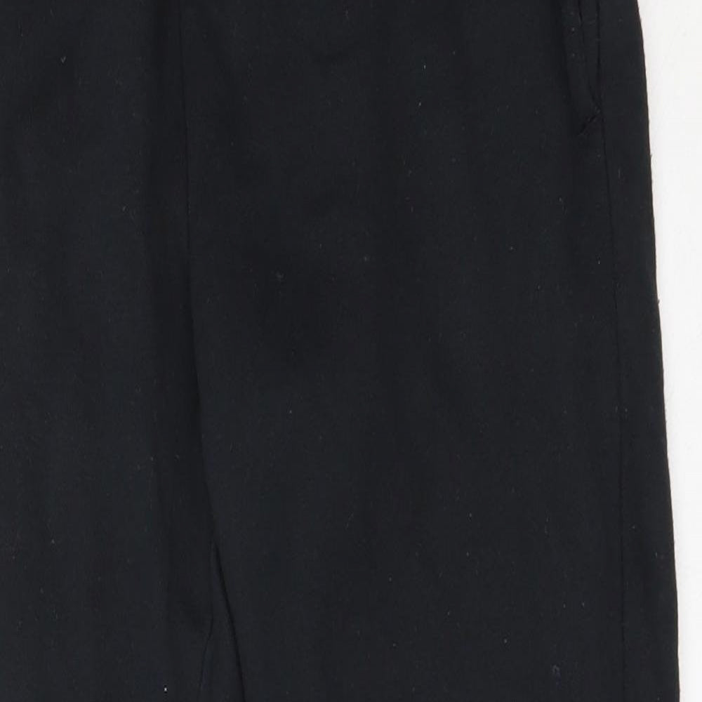 Dunnes Stores Boys Black  Cotton Jogger Trousers Size 10 Years  Regular