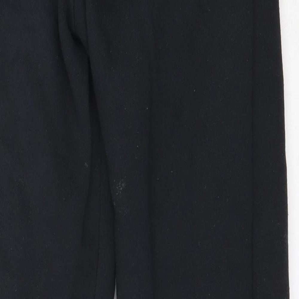 Dunnes Stores Boys Black  Cotton Jogger Trousers Size 10 Years  Regular
