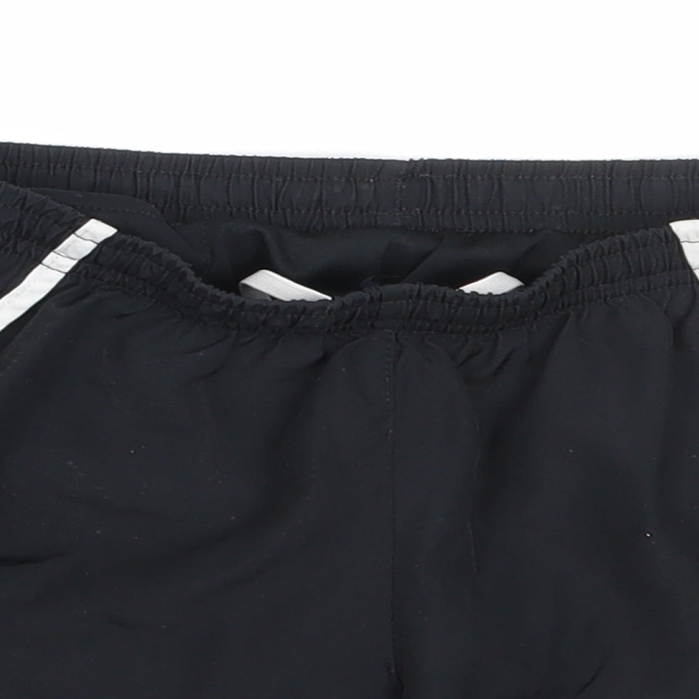 Nike Girls Black  Polyester Hot Pants Shorts Size 9-10 Years  Regular