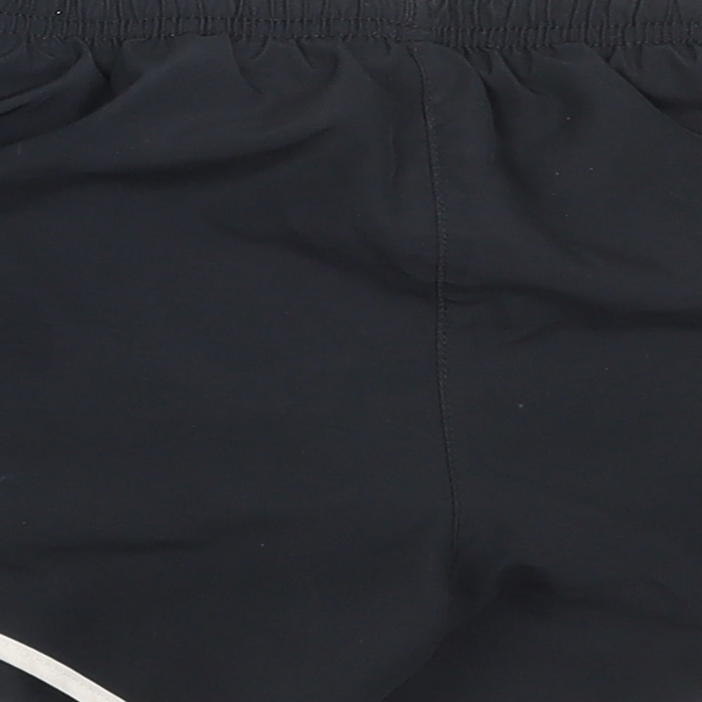 Nike Girls Black  Polyester Hot Pants Shorts Size 9-10 Years  Regular