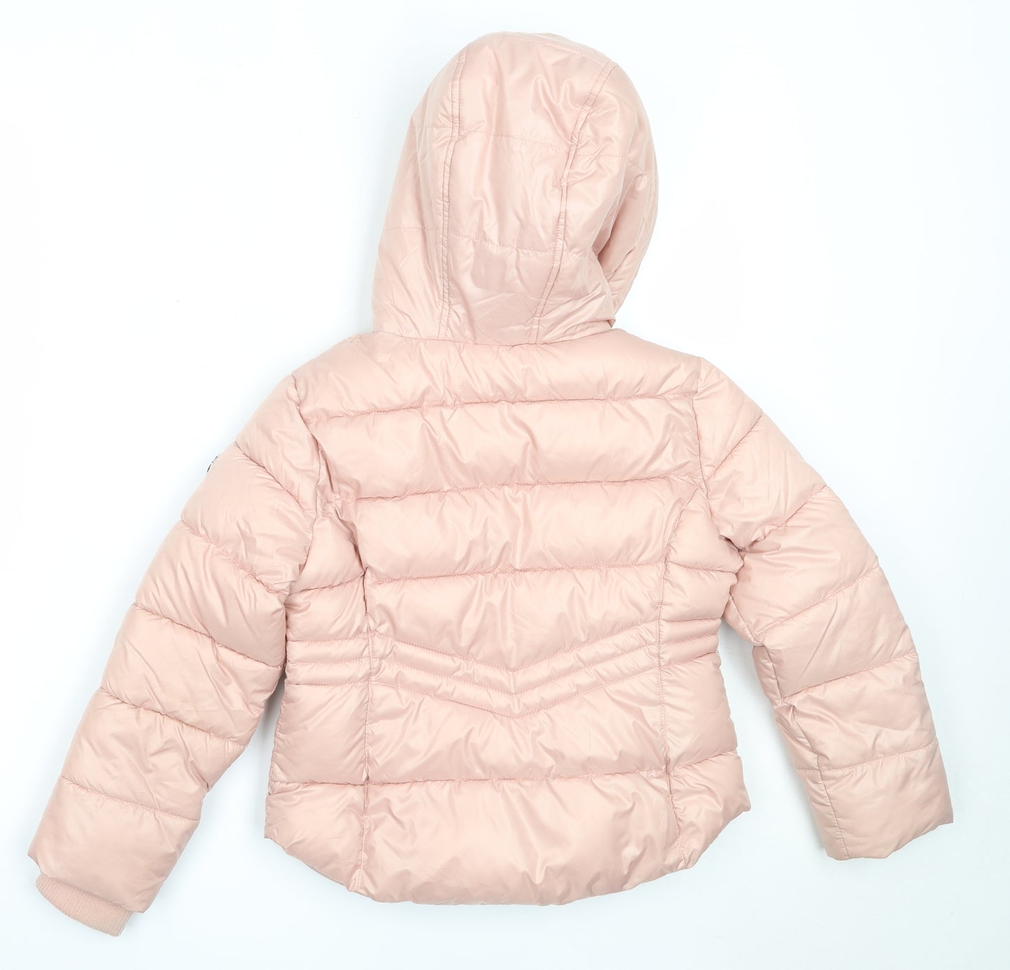 Michael Kors Girls Pink   Puffer Jacket Coat Size 6 Years  Zip
