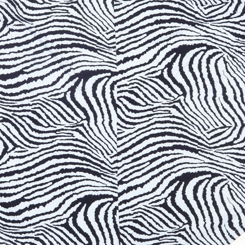 QED London Womens Blue Animal Print Polyester Basic T-Shirt Size S Round Neck