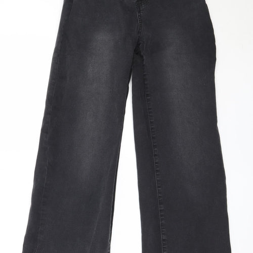 My Tina's Womens Black  Cotton Straight Jeans Size S L26.5 in Regular