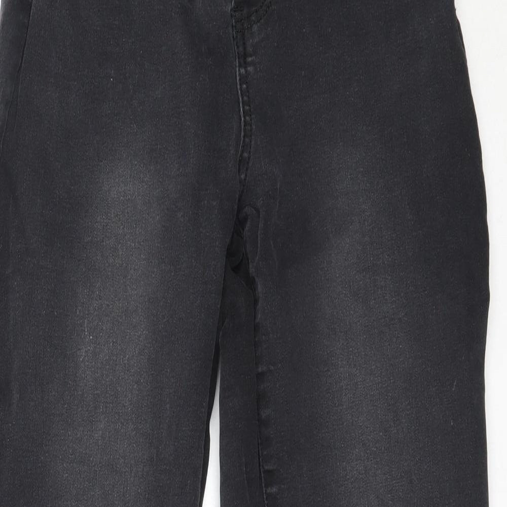 My Tina's Womens Black  Cotton Straight Jeans Size S L26.5 in Regular