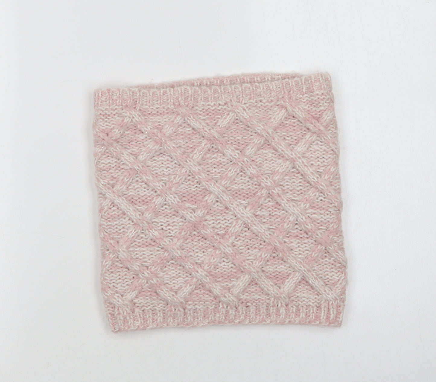 NEXT Girls Pink  Acrylic Scarf Scarves & Wraps One Size  - Snood