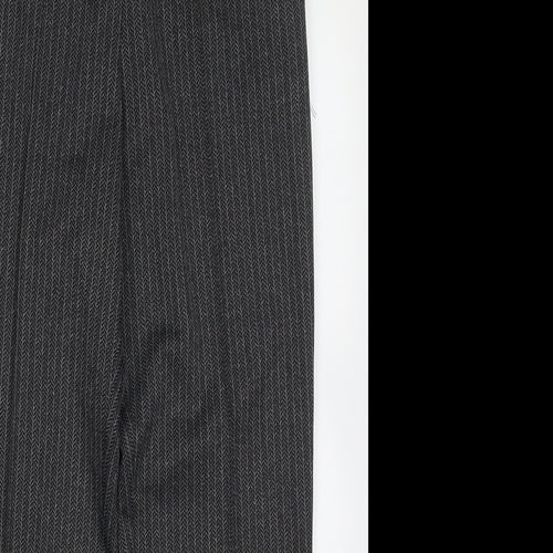 Marks and Spencer Womens Black  Polyester Trousers  Size 14 L27 in Regular