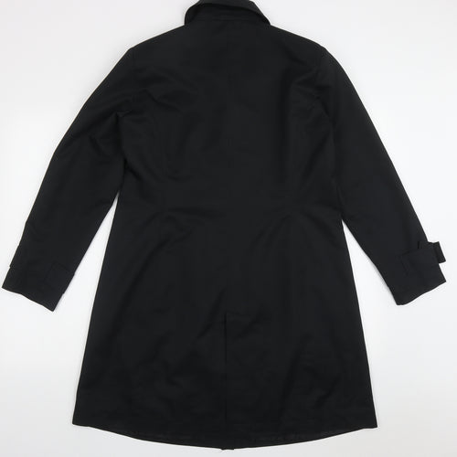 Agenda Womens Black   Jacket  Size 14  Button