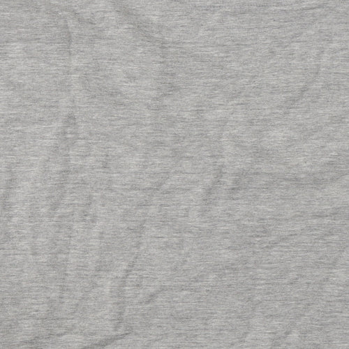 Hutson Harbour Mens Grey Round Neck  Cotton Pullover Jumper Size L