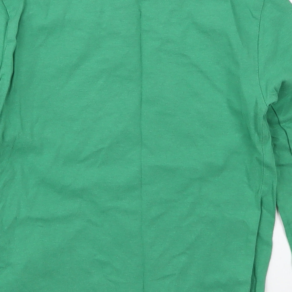 Primark Boys Green  Cotton Basic T-Shirt Size 4-5 Years Crew Neck Pullover - Epic Dude