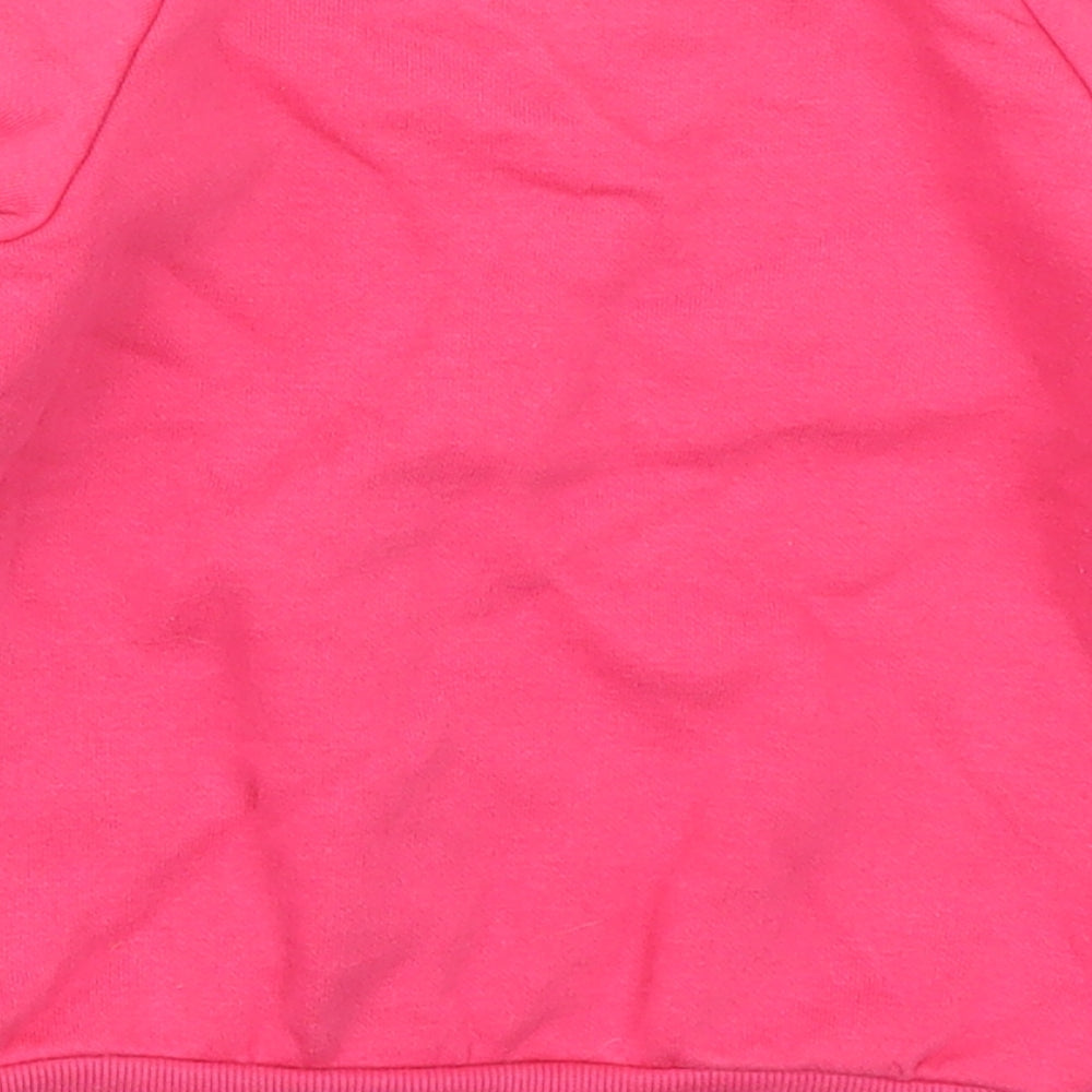 Primark Girls Pink  Cotton Pullover Sweatshirt Size 2-3 Years  Pullover - Daddy's Little Love