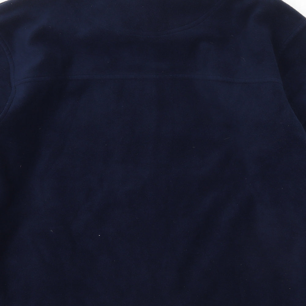 Blue Max Mens Blue   Jacket  Size M  Zip