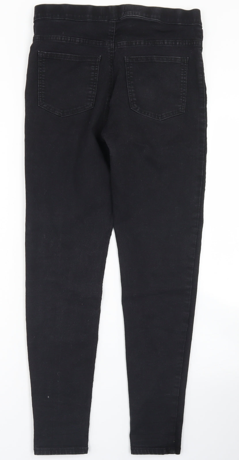 Marks and Spencer Womens Black  Cotton Jegging Jeans Size 10 L27 in Regular