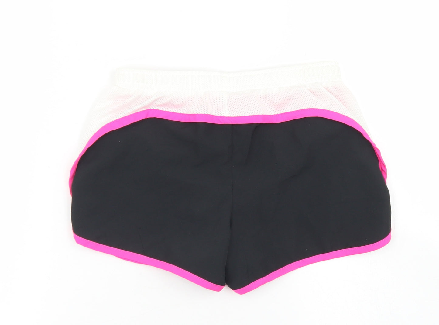 Layer 8 Womens Black Colourblock Polyester Hot Pants Shorts Size S L3 in Regular
