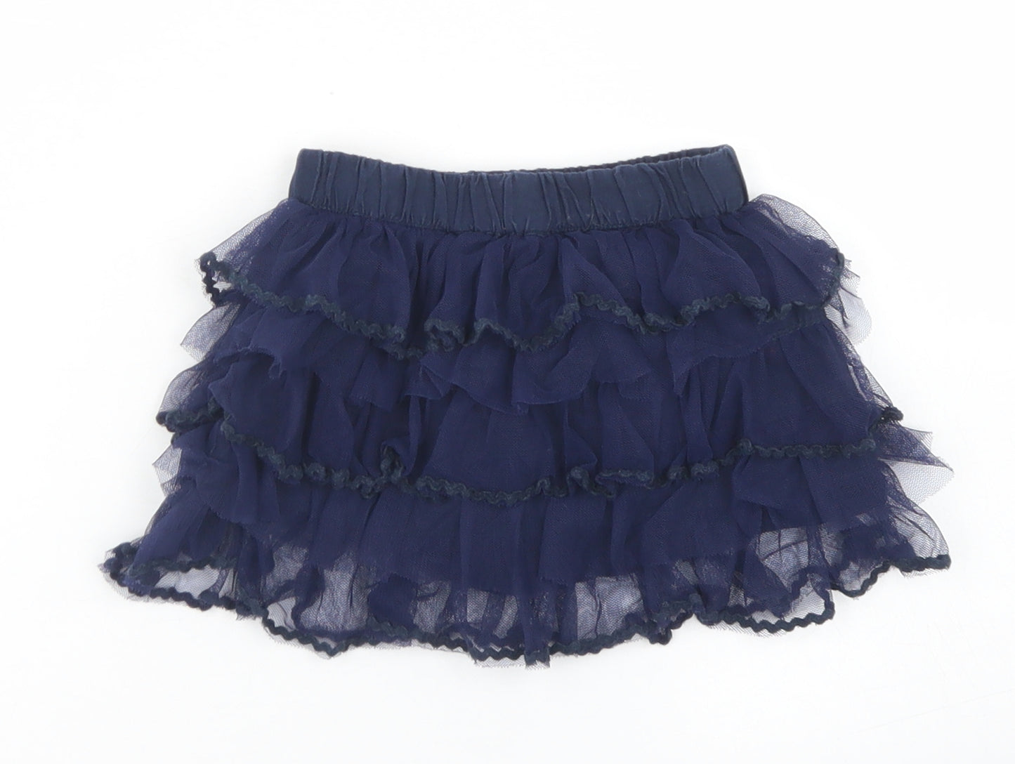 Matalan Girls Blue  Nylon Tutu Skirt Size 12-18 Months