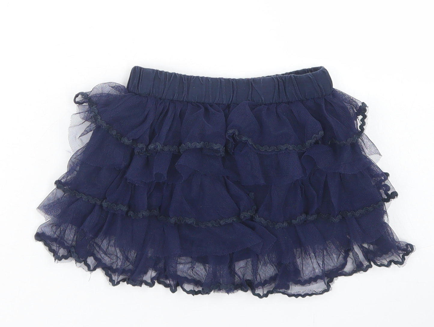 Matalan Girls Blue  Nylon Tutu Skirt Size 12-18 Months