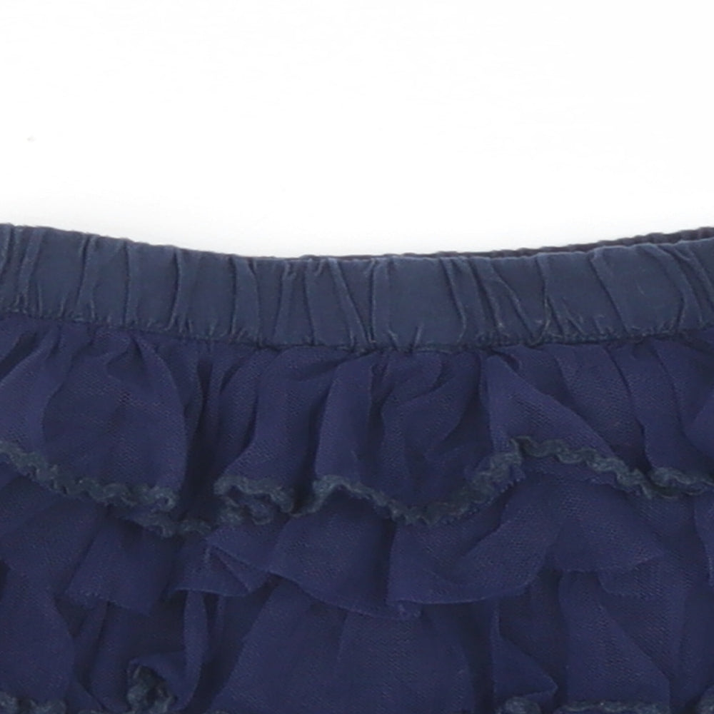 Matalan Girls Blue  Nylon Tutu Skirt Size 12-18 Months