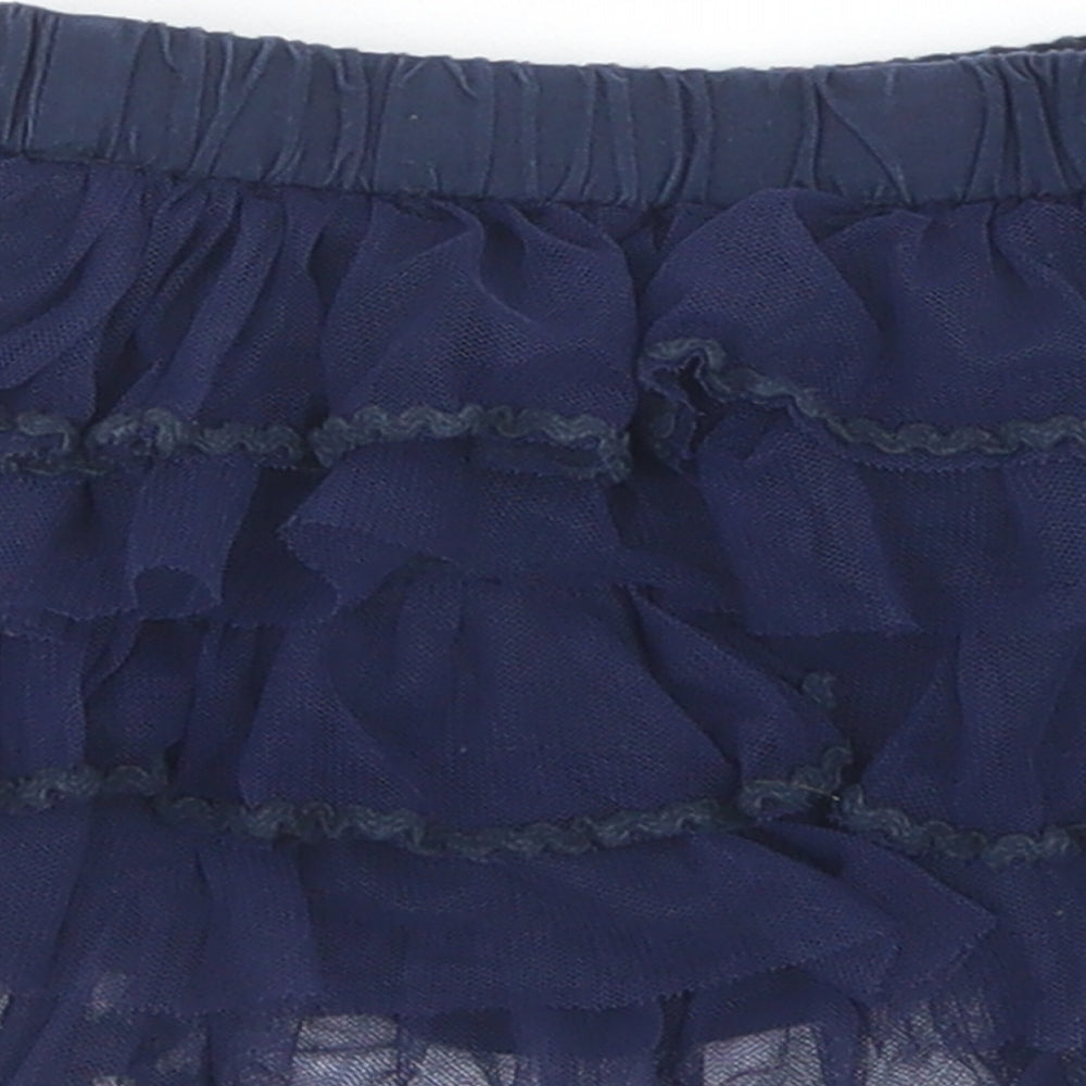 Matalan Girls Blue  Nylon Tutu Skirt Size 12-18 Months