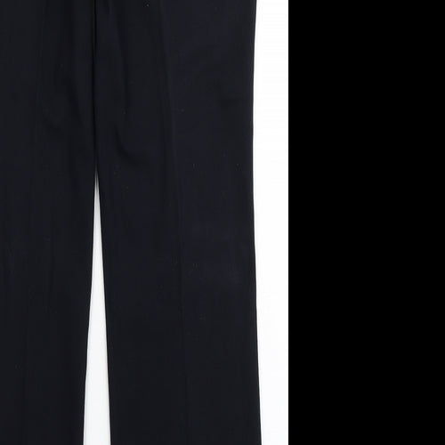 NEXT Womens Blue  Polyester Dress Pants Trousers Size 14 L30 in Regular Button