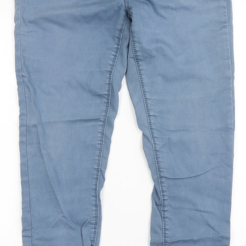 Dunnes Stores Womens Blue  Cotton Skinny Jeans Size 12 L27 in Regular Button