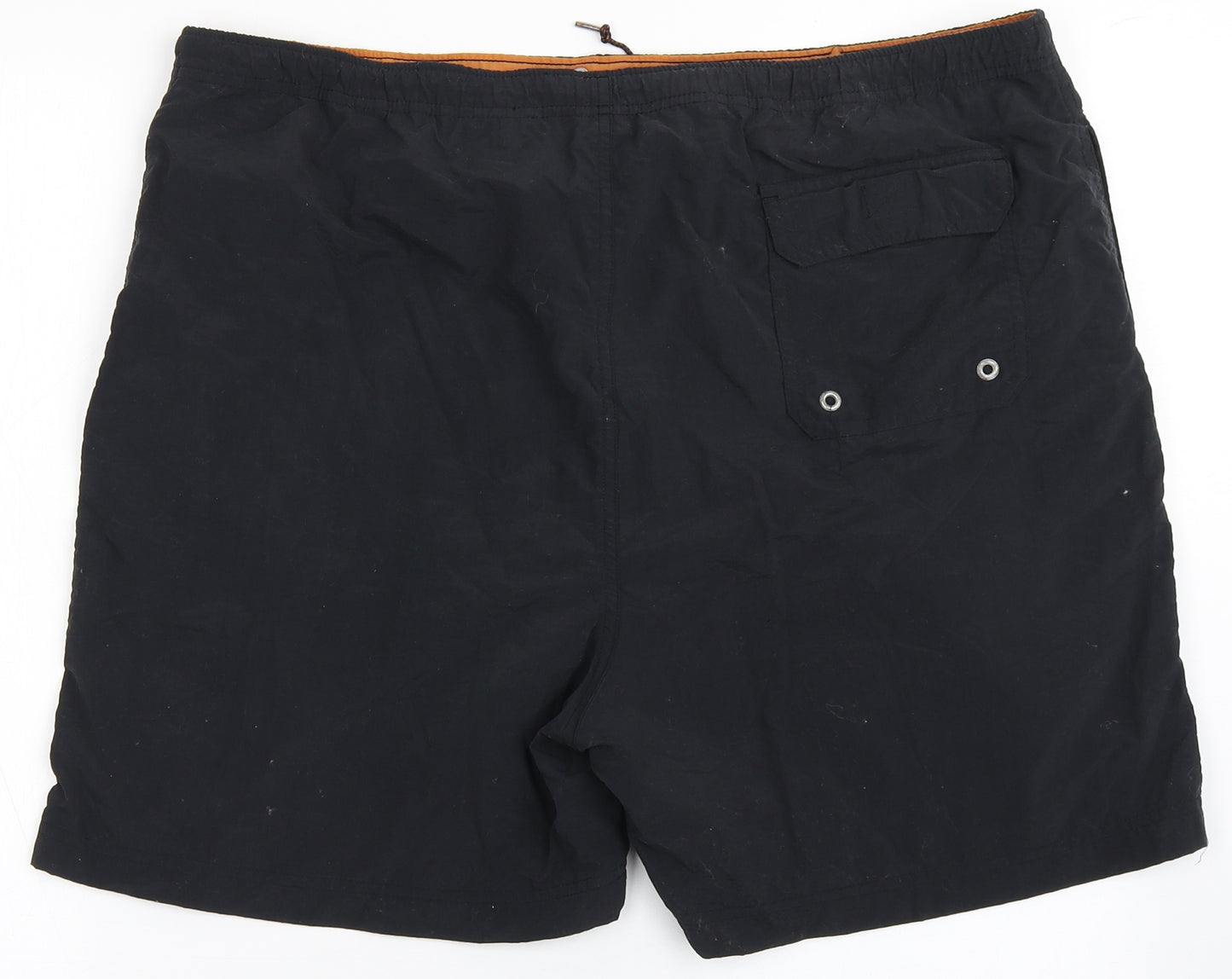 Dunnes Stores Mens Black  Nylon Athletic Shorts Size L  Regular