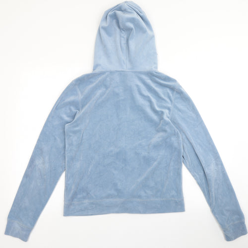 H&M Womens Blue   Jacket  Size M  Zip