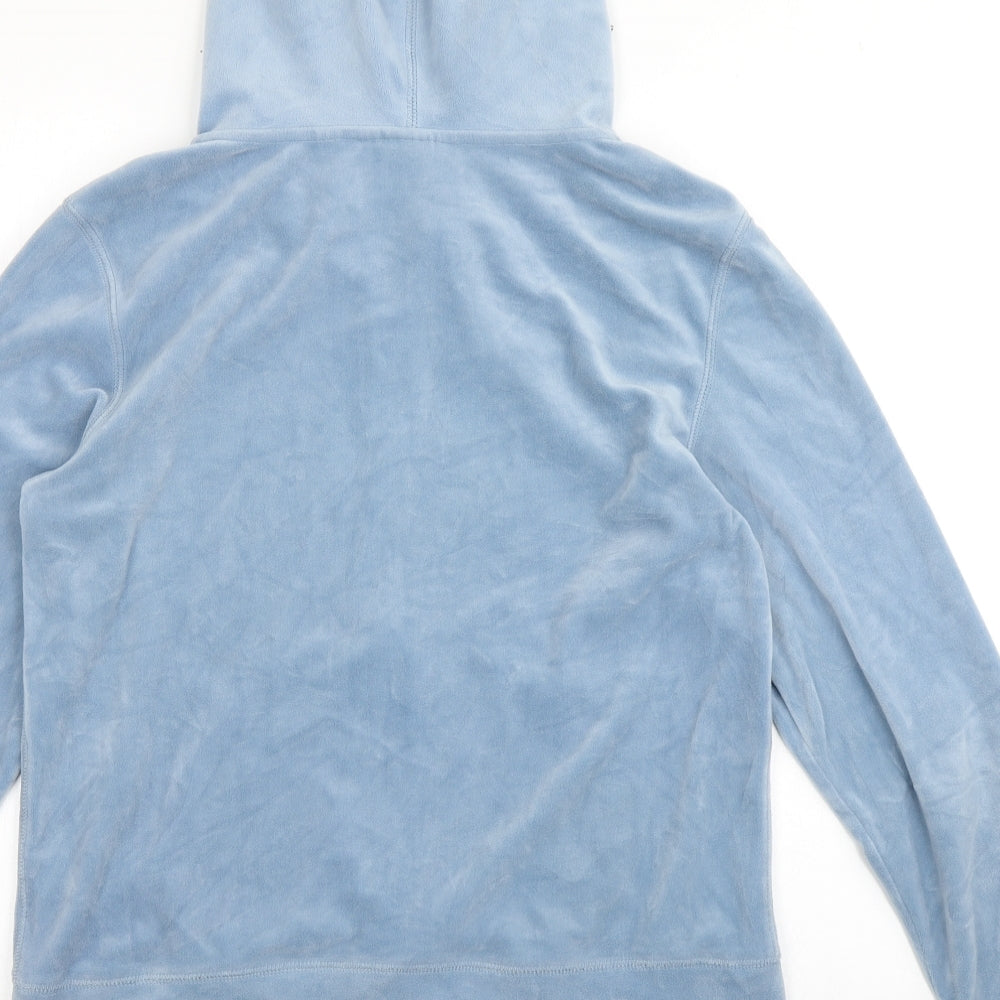 H&M Womens Blue   Jacket  Size M  Zip