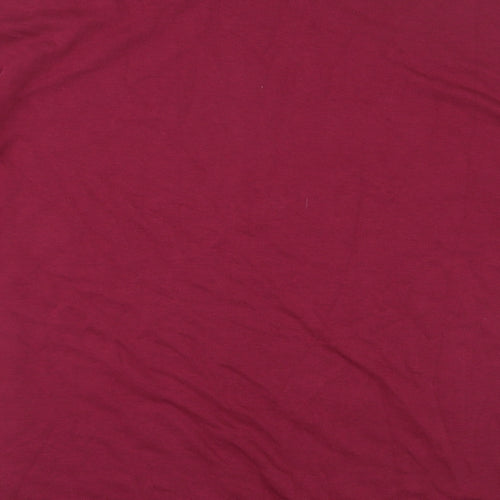 Primark Womens Red  Cotton Pullover Sweatshirt Size 12  Pullover