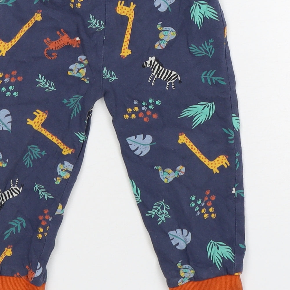 Lilly + Sid Baby Blue  Cotton Sweatpants Trousers Size 18-24 Months