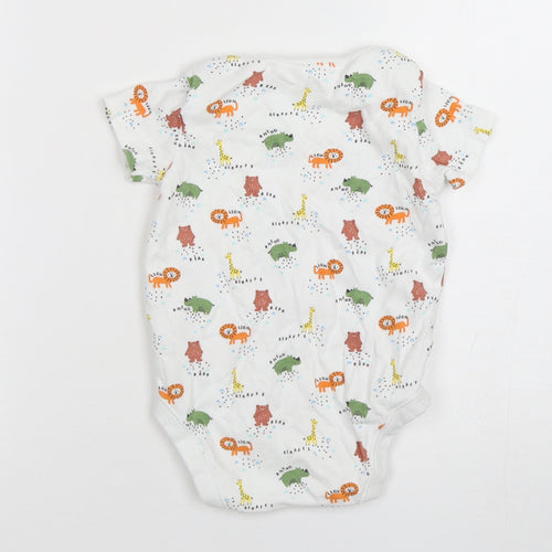 F&F Boys Multicoloured Spotted Cotton Leotard One-Piece Size 18-24 Months   - Animal Print