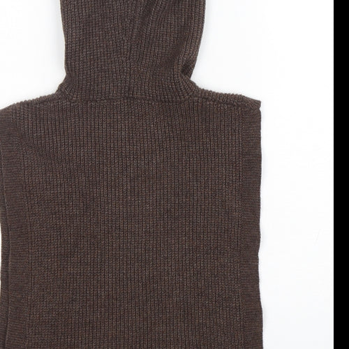 Primark Womens Brown  Polyester Cape Hoodie One Size