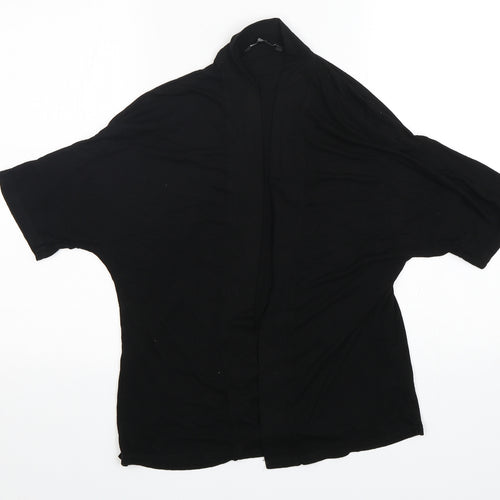 George Womens Black V-Neck  Viscose Cardigan Jumper Size 12