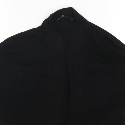 George Womens Black V-Neck  Viscose Cardigan Jumper Size 12
