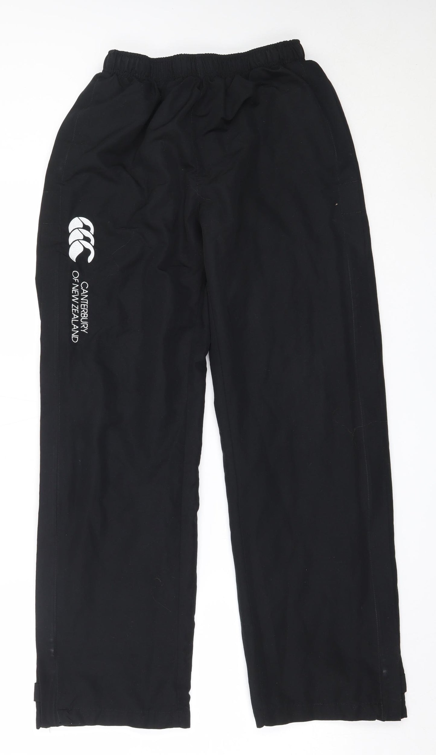 Canterbury Mens Black  Polyester Sweatpants Trousers Size M L30 in Regular
