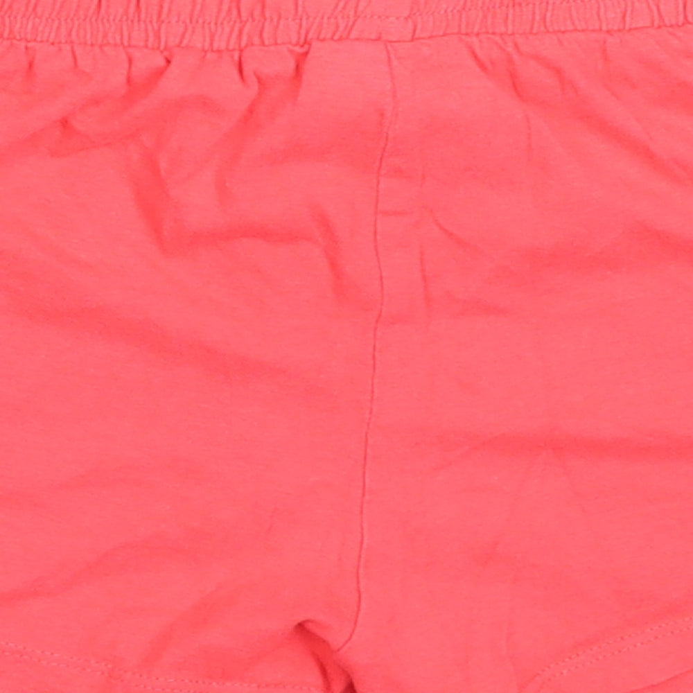 TU Girls Red  Cotton Hot Pants Shorts Size 10 Years  Regular