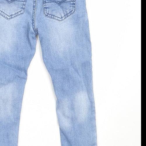 NEXT Boys Blue  Cotton Skinny Jeans Size 2-3 Years  Regular