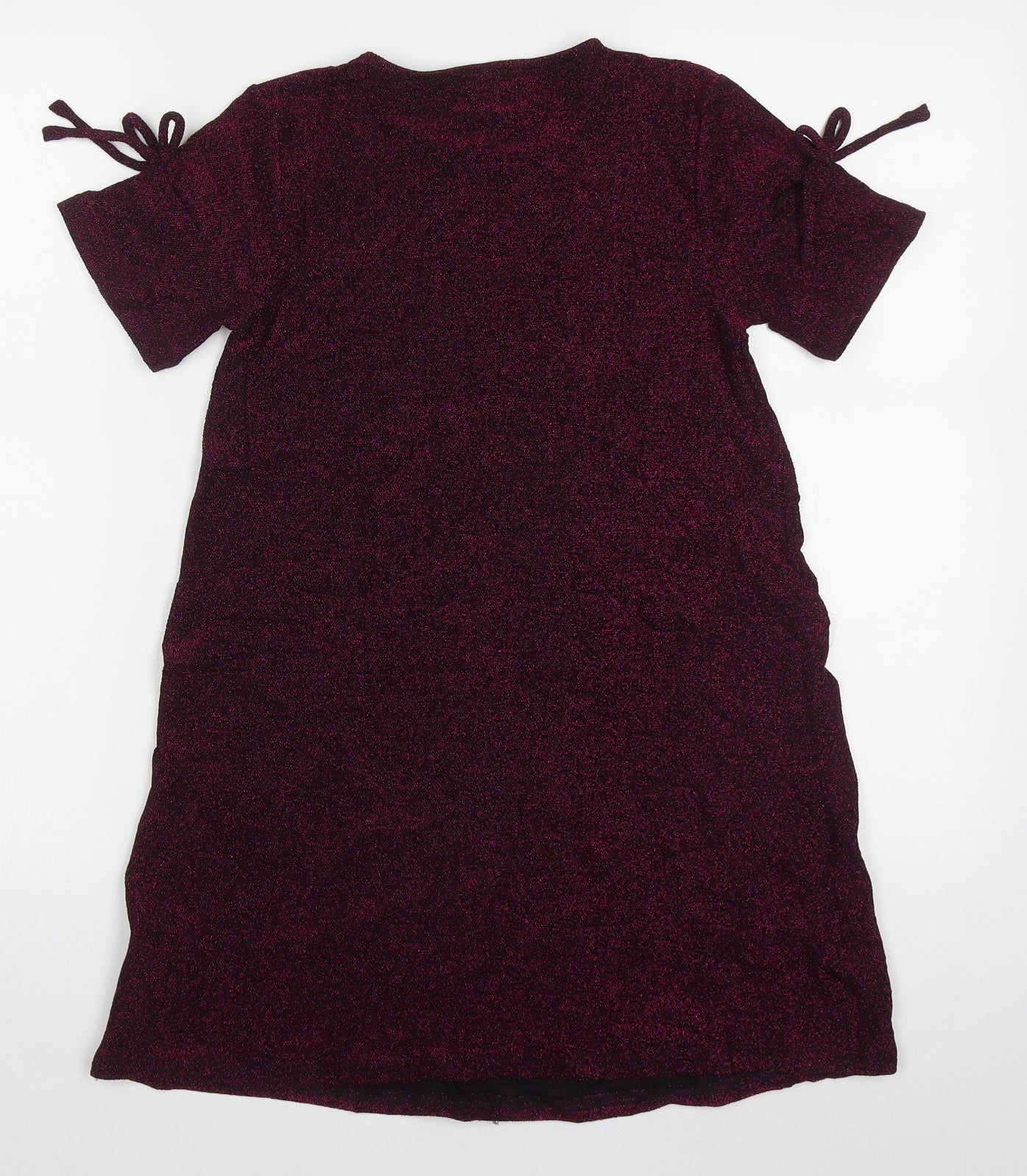 NEXT Girls Purple  Nylon A-Line  Size 9 Years  Crew Neck Pullover