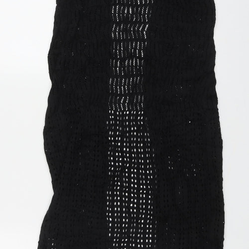 Atmosphere Womens Black V-Neck  Acrylic Cardigan Jumper Size 8