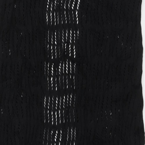 Atmosphere Womens Black V-Neck  Acrylic Cardigan Jumper Size 8