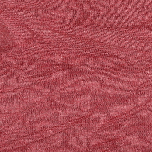M&Co Womens Pink Crew Neck  Polyacrylate Fibre Pullover Jumper Size 12