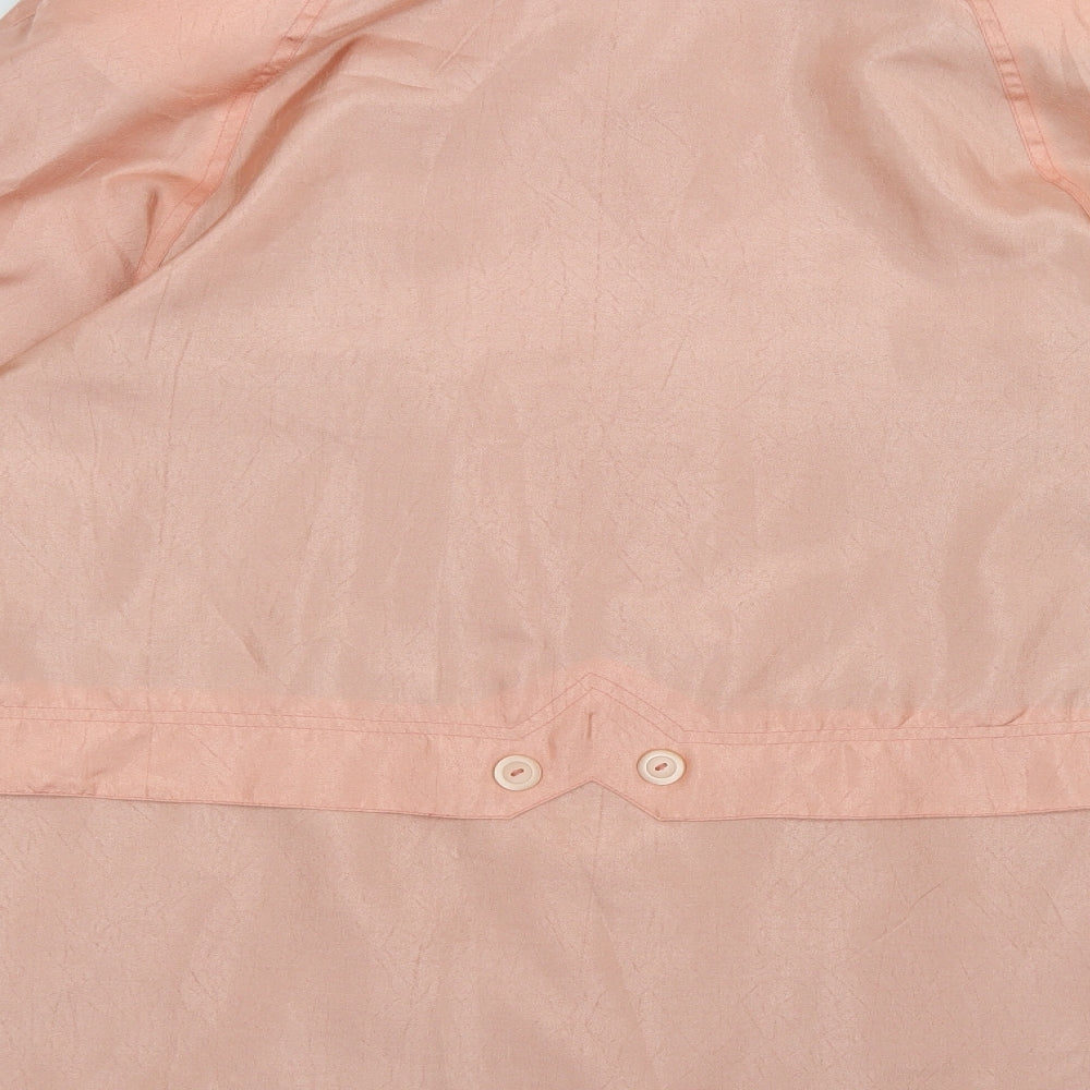 Savannah Womens Pink   Jacket  Size L  Button