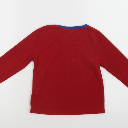 Primark Boys Red  Polyester  Pyjama Top Size 4-5 Years   - Spider-Man