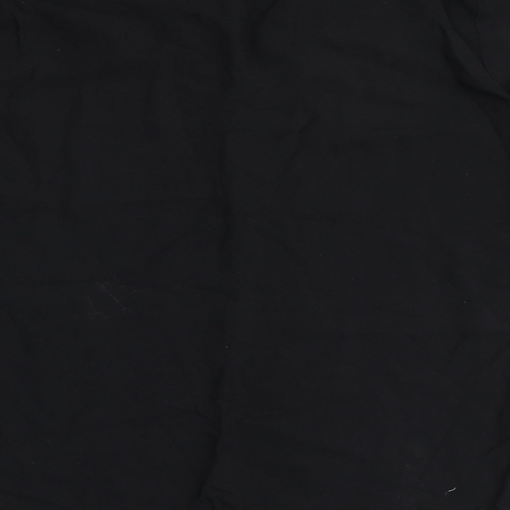 JDY Womens Black  Viscose Basic Blouse Size 8 V-Neck