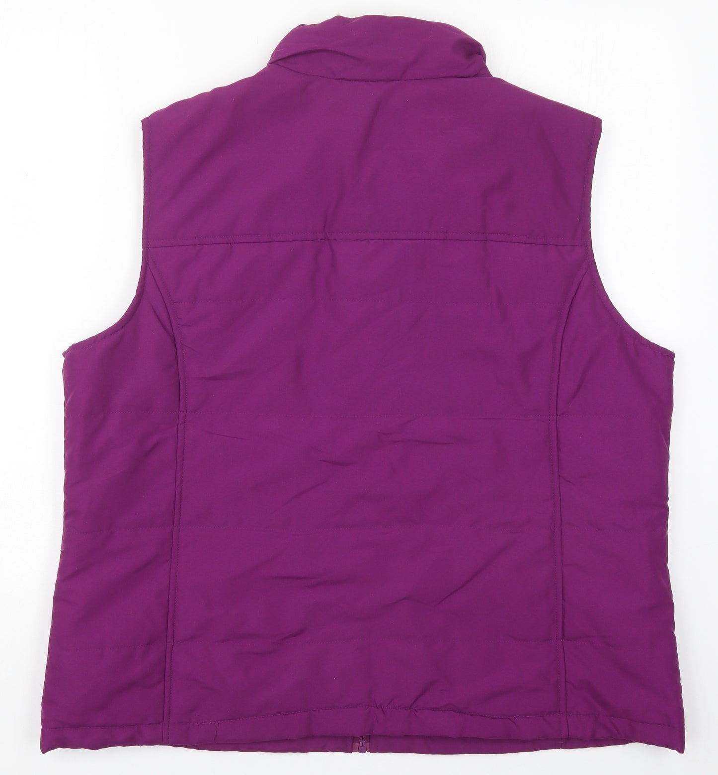 PACO Womens Purple   Gilet Coat Size 2XL  Zip