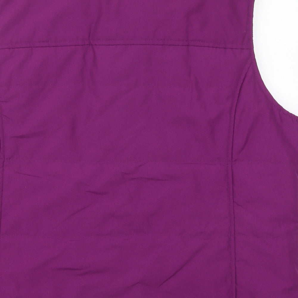 PACO Womens Purple   Gilet Coat Size 2XL  Zip